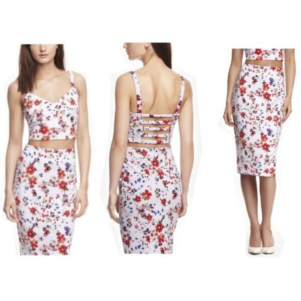 Express Floral Crop Top